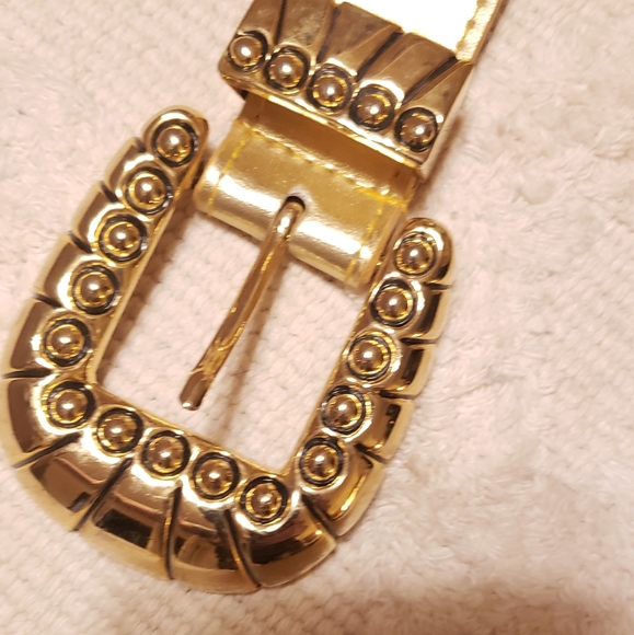 Vintage gold style belt - Picture 3 of 8